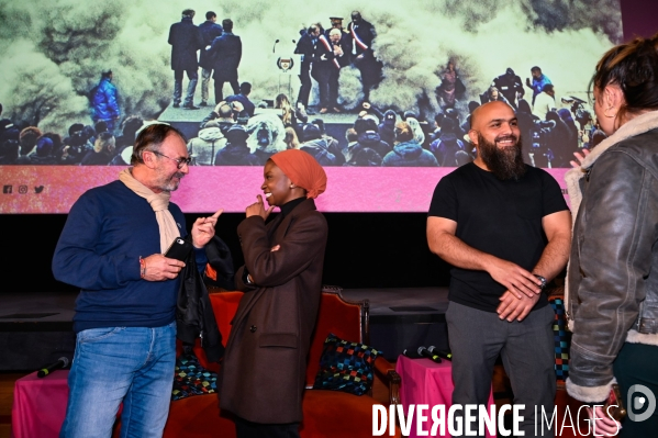 Ladj LY presente son film   Batiment 5  ,au festival du film de Sarlat
