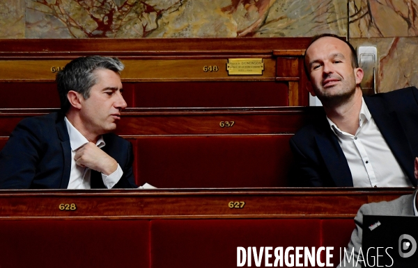 François Ruffin avec Manuel BOMPARD