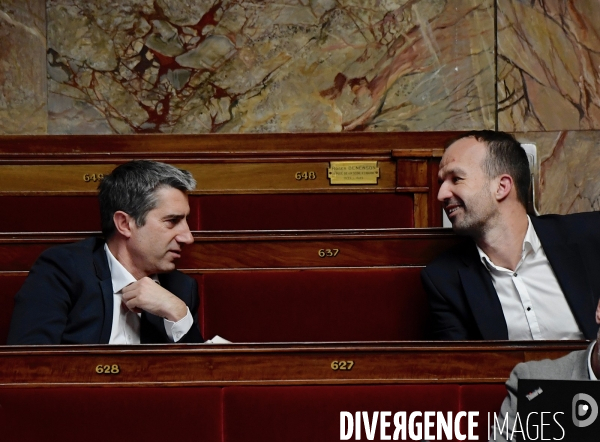François Ruffin avec Manuel BOMPARD