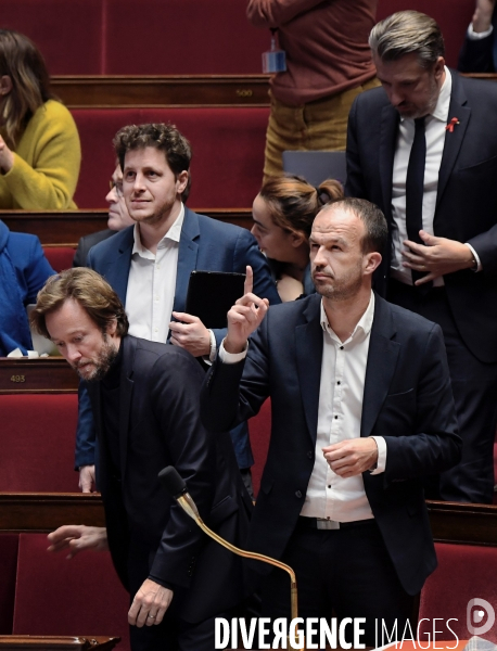 Boris Vallaud Julien Bayou Manuel BOMPARD