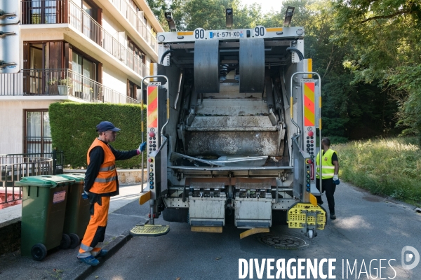Collècte des déchets ménagers par Nicollin