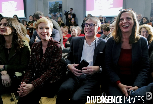 Meeting de la gauche contre le projet de loi immigration