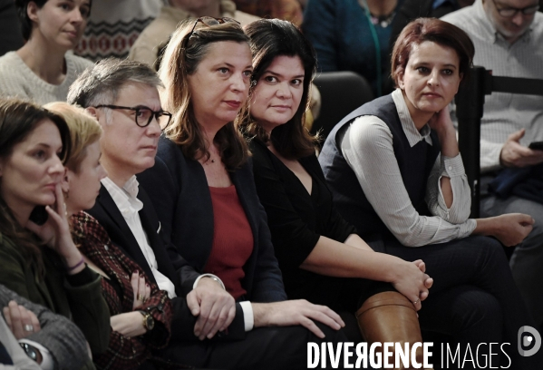 Meeting de la gauche contre le projet de loi immigration