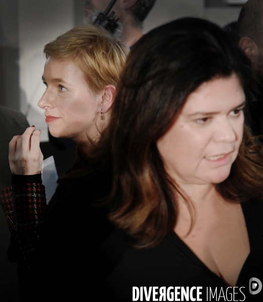 Meeting de la gauche contre le projet de loi immigration