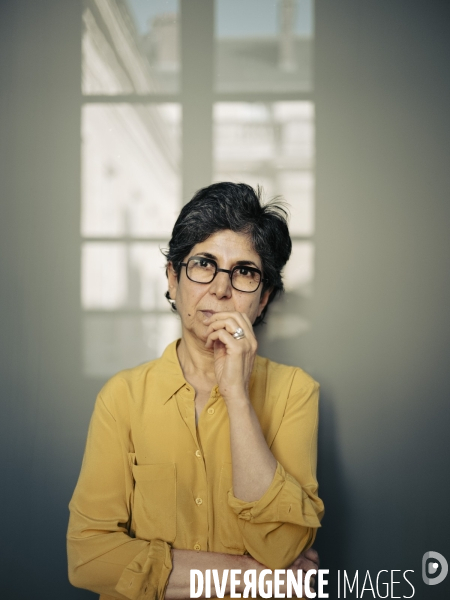 Portrait de Fariba Adelkhah.