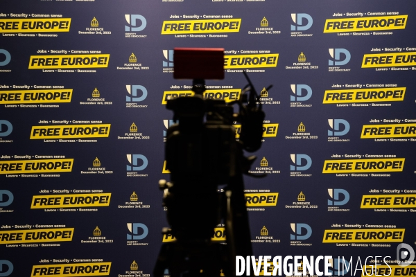 Free europe -  les chefs de partis d extreme droite a florence