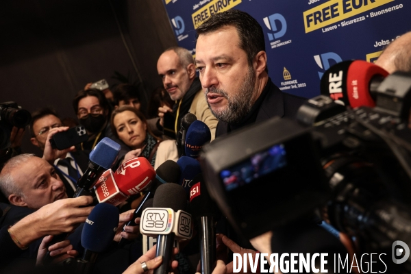 Free europe -  les chefs de partis d extreme droite a florence