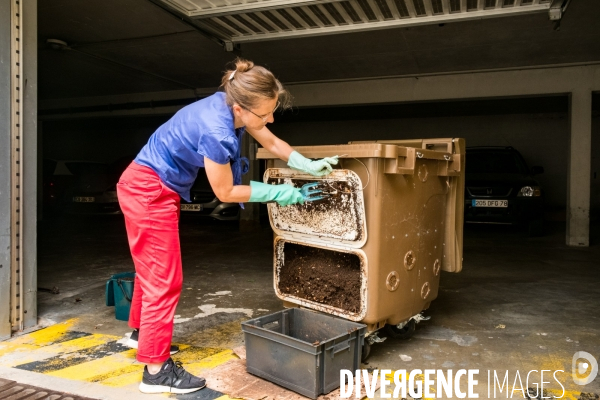 Lombricompostage en immeuble