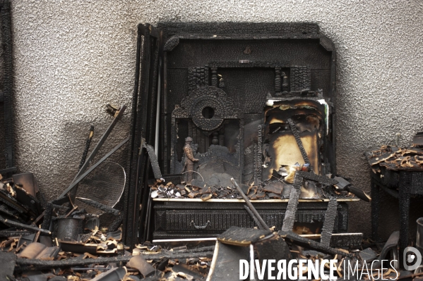 Incendie : foret et degats