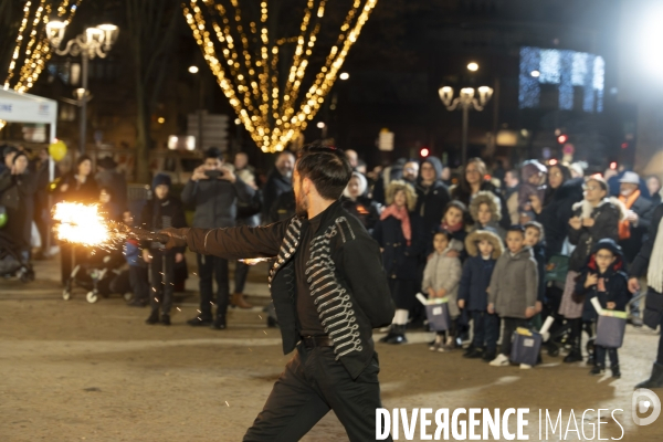 2023.Hanoukka, fete juive des lumières. Ivry-sur-Seine.