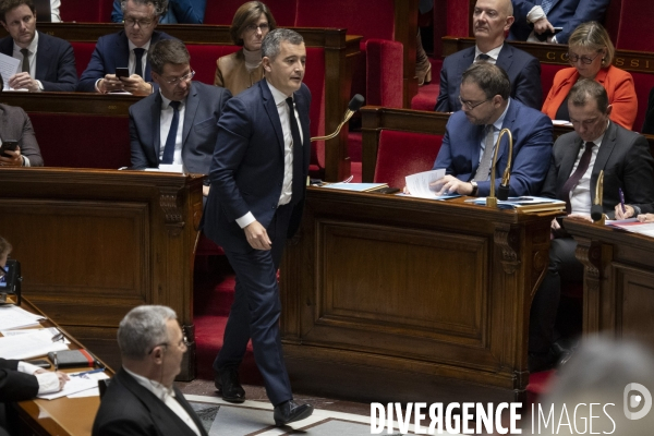 Questions au gouvernement à l’assemblée nationale.