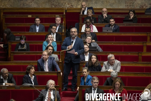 Questions au gouvernement à l’assemblée nationale.