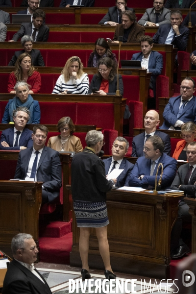 Questions au gouvernement à l’assemblée nationale.