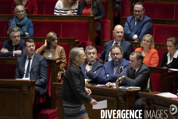 Questions au gouvernement à l’assemblée nationale.