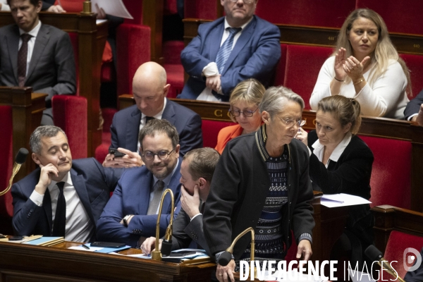 Questions au gouvernement à l’assemblée nationale.