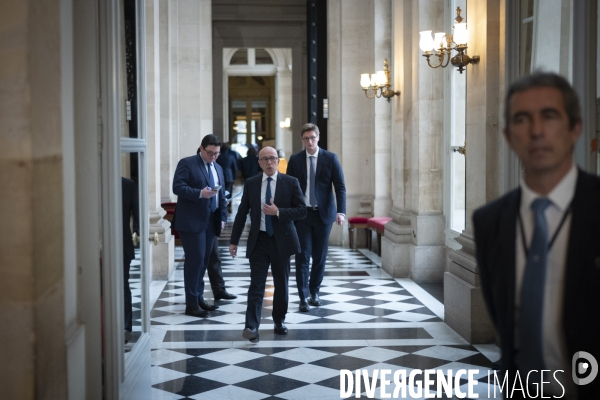 Questions au gouvernement à l’assemblée nationale.