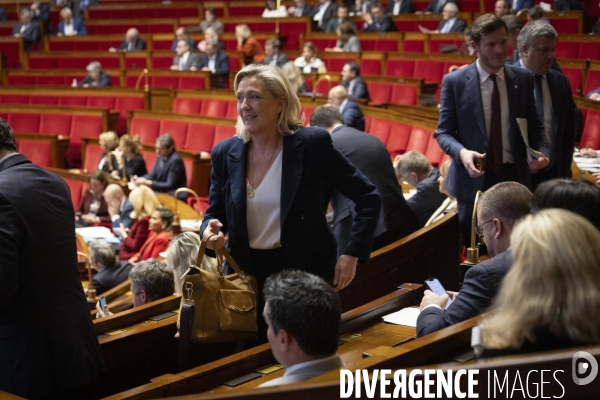 Questions au gouvernement à l’assemblée nationale.