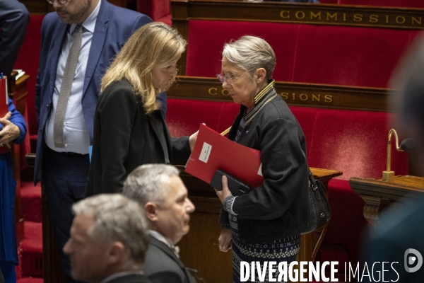 Questions au gouvernement à l’assemblée nationale.