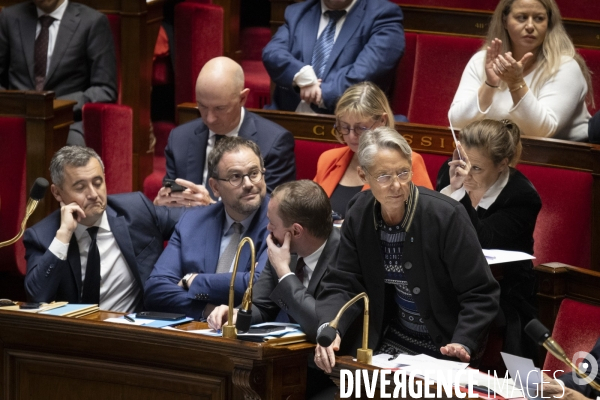 Questions au gouvernement à l’assemblée nationale.