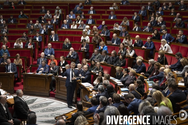 Questions au gouvernement à l’assemblée nationale.