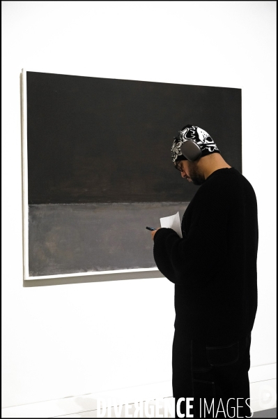 A l exposition Rothko à la fondation Vuitton