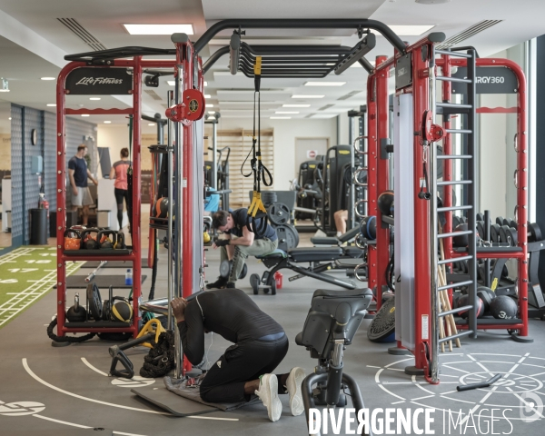 Siege social de Vinci, salle de sport et fitness pour les employes