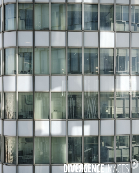 La Defense, vu de bureaux de la tour First