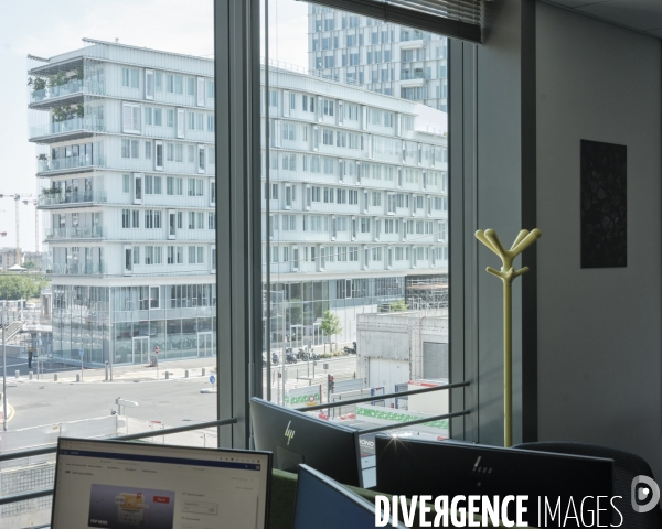 Axa, siege social, Nanterre, Vue sur l’Archipel le siege social de Vinci