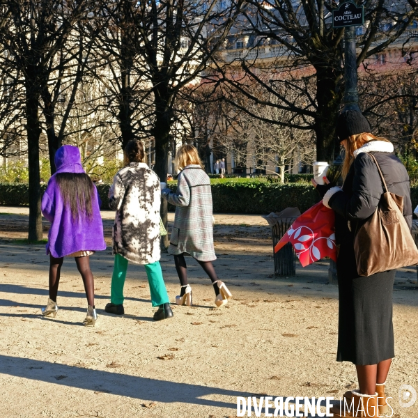 Shooting mode au Palais - Royal