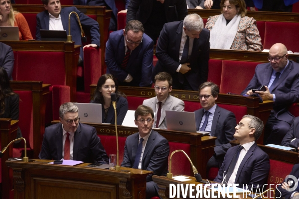 Vote de la loi immigration, à l Assemblée Nationale