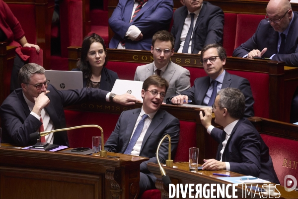 Vote de la loi immigration, à l Assemblée Nationale