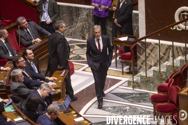 Vote de la loi immigration, à l Assemblée Nationale