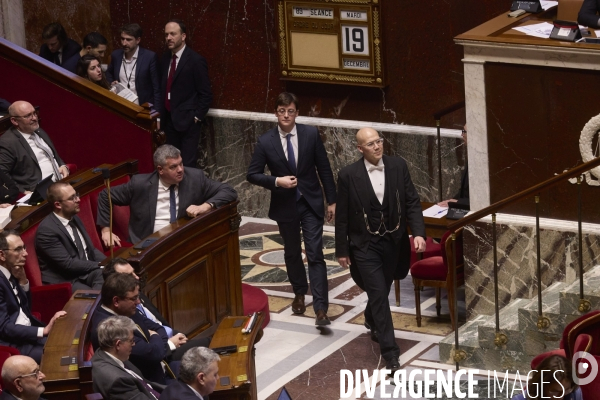 Vote de la loi immigration, à l Assemblée Nationale