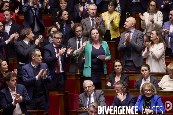 Vote de la loi immigration, à l Assemblée Nationale