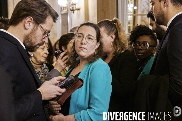 Vote de la loi immigration, à l Assemblée Nationale
