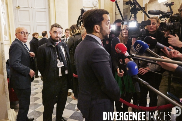 Vote de la loi immigration, à l Assemblée Nationale