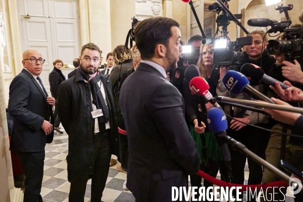 Vote de la loi immigration, à l Assemblée Nationale