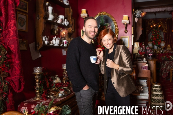 Natasha Saint -Pier et Vincent Bidal 