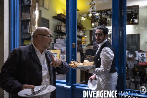 Xavier Denamur, propriétaire de 4 restaurants parisiens,