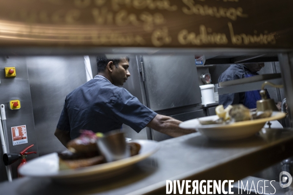 Xavier Denamur, propriétaire de 4 restaurants parisiens,