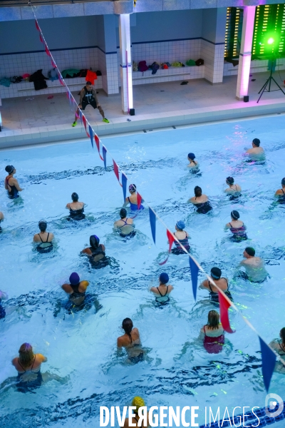 Soirée tonic piscine Millat de Pantin.