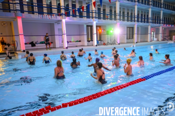 Soirée tonic piscine Millat de Pantin.