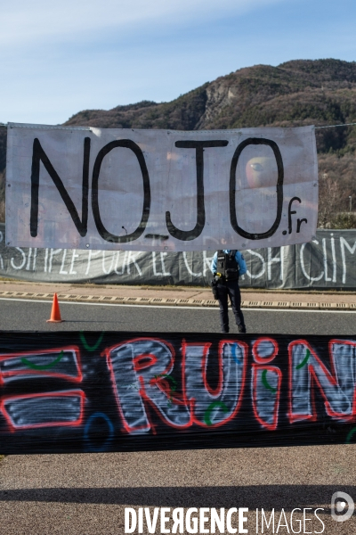 Rassemblement contre les JO 2030