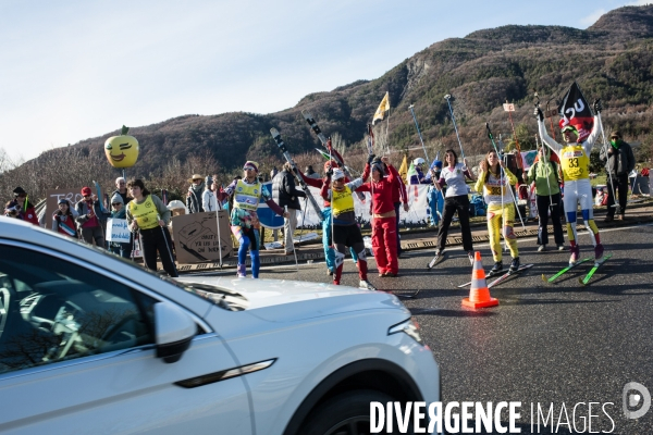 Rassemblement contre les JO 2030