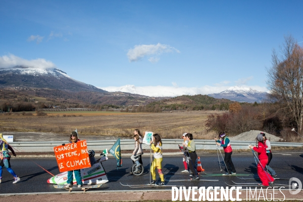Rassemblement contre les JO 2030