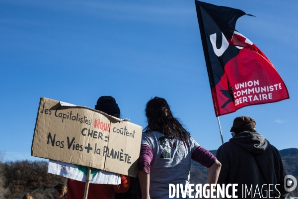 Rassemblement contre les JO 2030