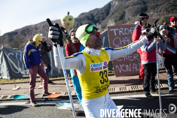 Rassemblement contre les JO 2030