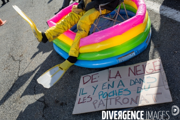 Rassemblement contre les JO 2030