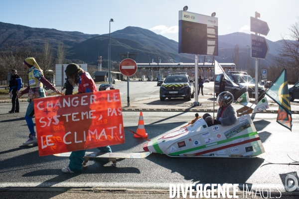 Rassemblement contre les JO 2030