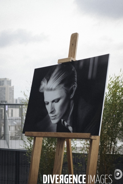Inauguration de la rue David-Bowie